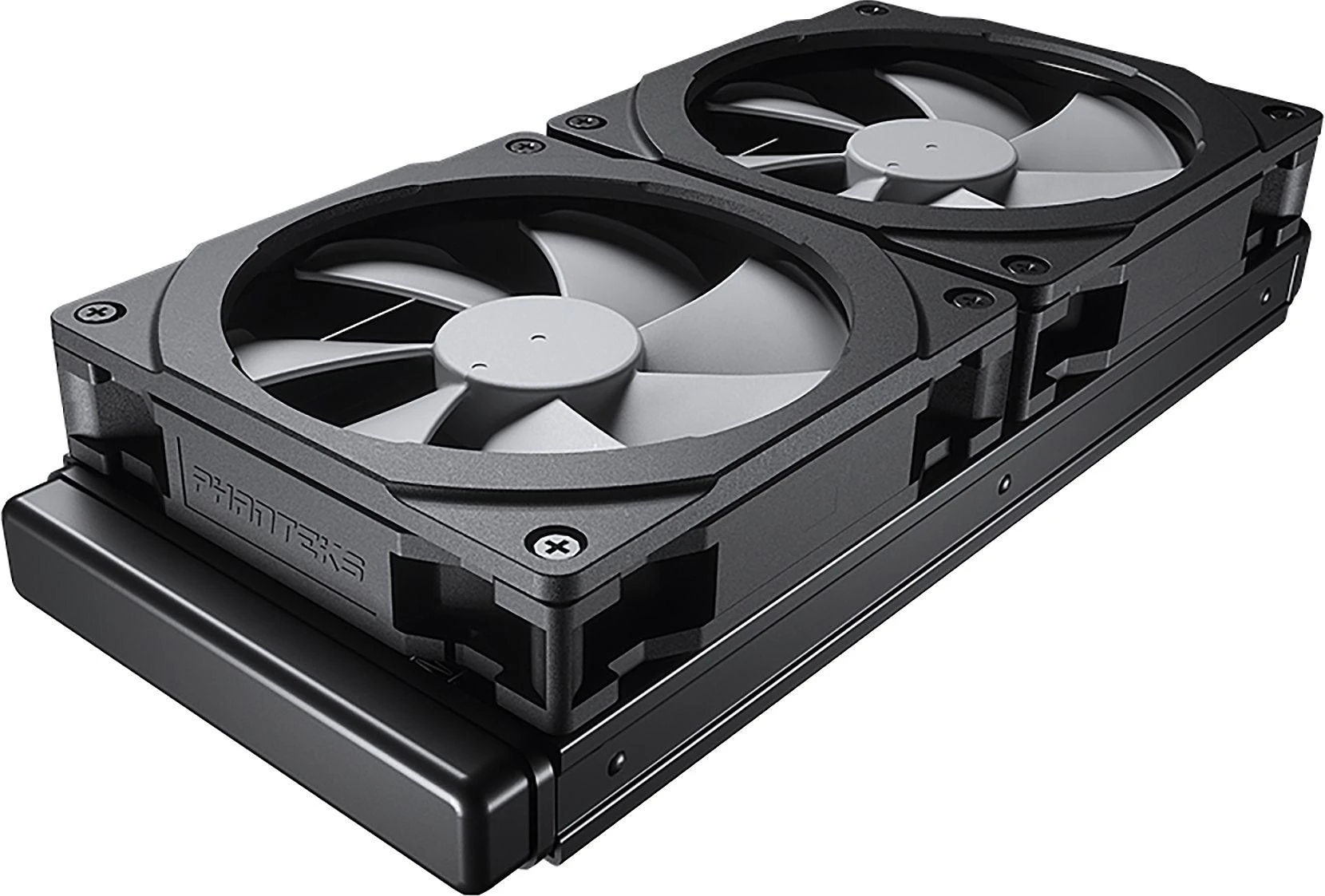 PHANTEKS Glacier One 280 MPH pilna vandens aušinimo sistema, D-RGB – juoda