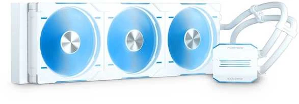 PHANTEKS Glacier One 420D30 X2 DRGB AiO Vanduo Cooling – 420 mm, baltas
