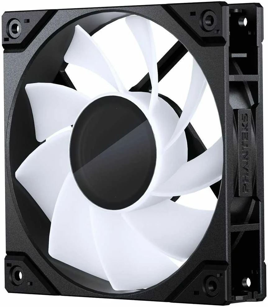 PHANTEKS M25 Gen2 PWM D-RGB korpuso ventiliatorius, 3er-Pack – Reverse Blade, 120mm, juodos spalvos