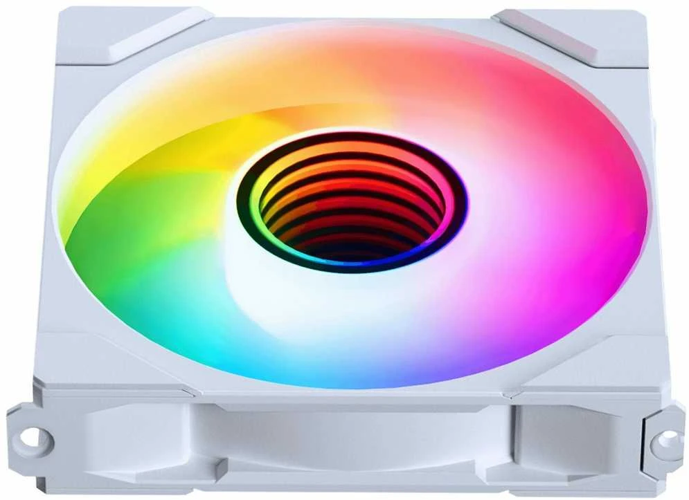PHANTEKS M25 Gen2 PWM D-RGB korpuso ventiliatorius – Reverse Blade, 120mm, baltos spalvos