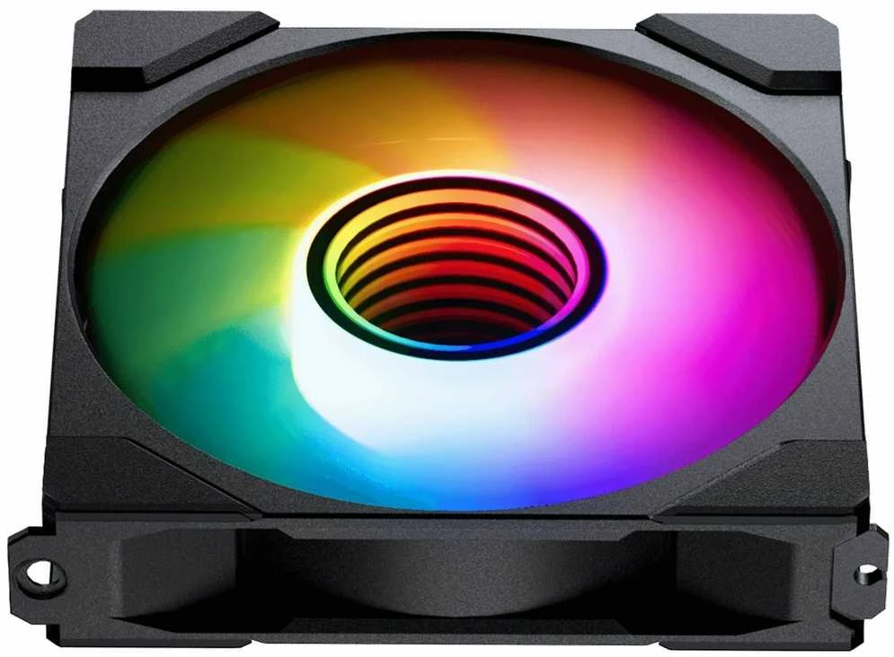 PHANTEKS M25 Gen2 PWM D-RGB korpuso ventiliatorius, 3er-Pack – Reverse Blade, 120mm, juodos spalvos