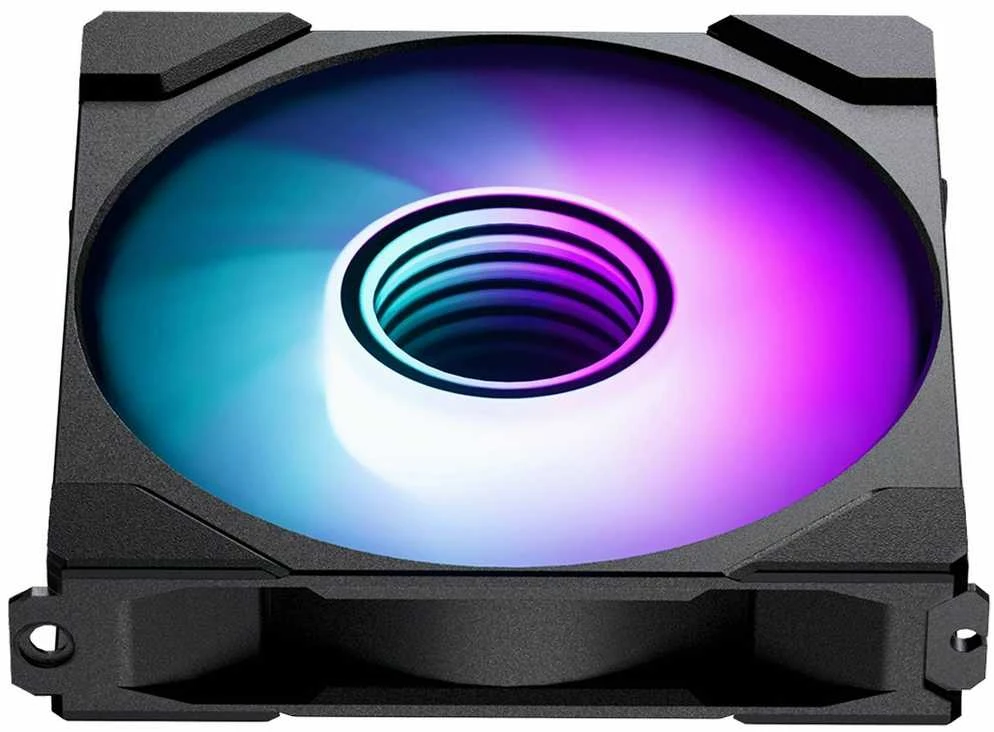 PHANTEKS M25 Gen2 PWM D-RGB korpuso ventiliatorius – 120mm, juodos spalvos