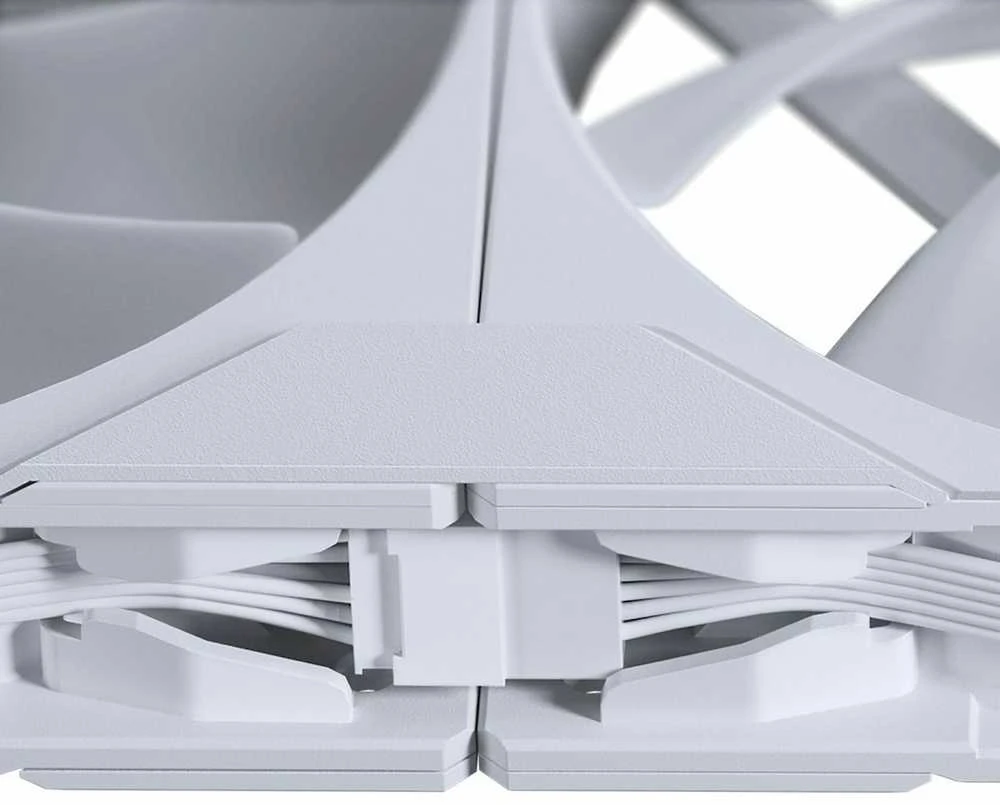 PHANTEKS M25 Gen2 PWM D-RGB korpuso ventiliatorius – 120mm, baltos spalvos