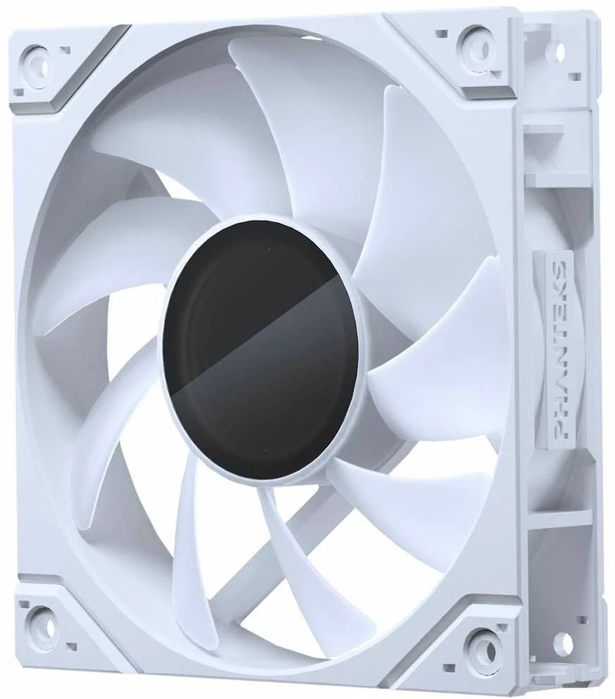 Baltas Phanteks 120mm PWM ventiliatorius