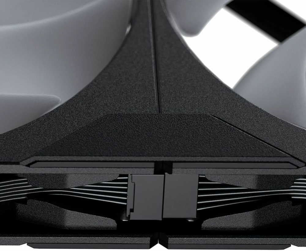PHANTEKS M25 Gen2 PWM D-RGB korpuso ventiliatorius – 120mm, juodos spalvos
