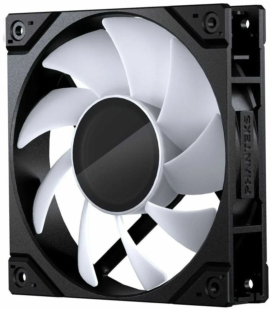 PHANTEKS M25 Gen2 PWM D-RGB korpuso ventiliatorius – 120mm, juodos spalvos