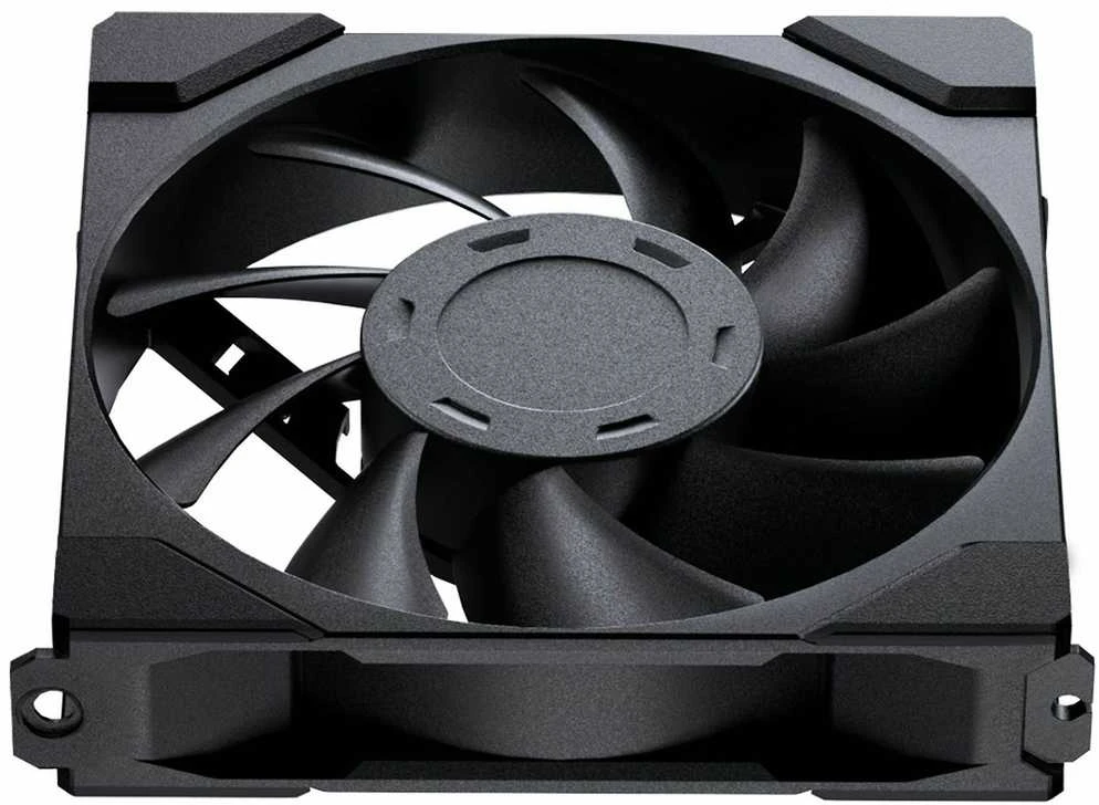 PHANTEKS M25 Gen2 PWM korpuso ventiliatorius, 3er-Pack – 120mm, juodos spalvos