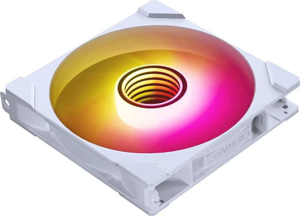 PHANTEKS M25 Gen2 PWM D-RGB korpuso ventiliatorius – Reverse Blade, 140mm, baltos spalvos