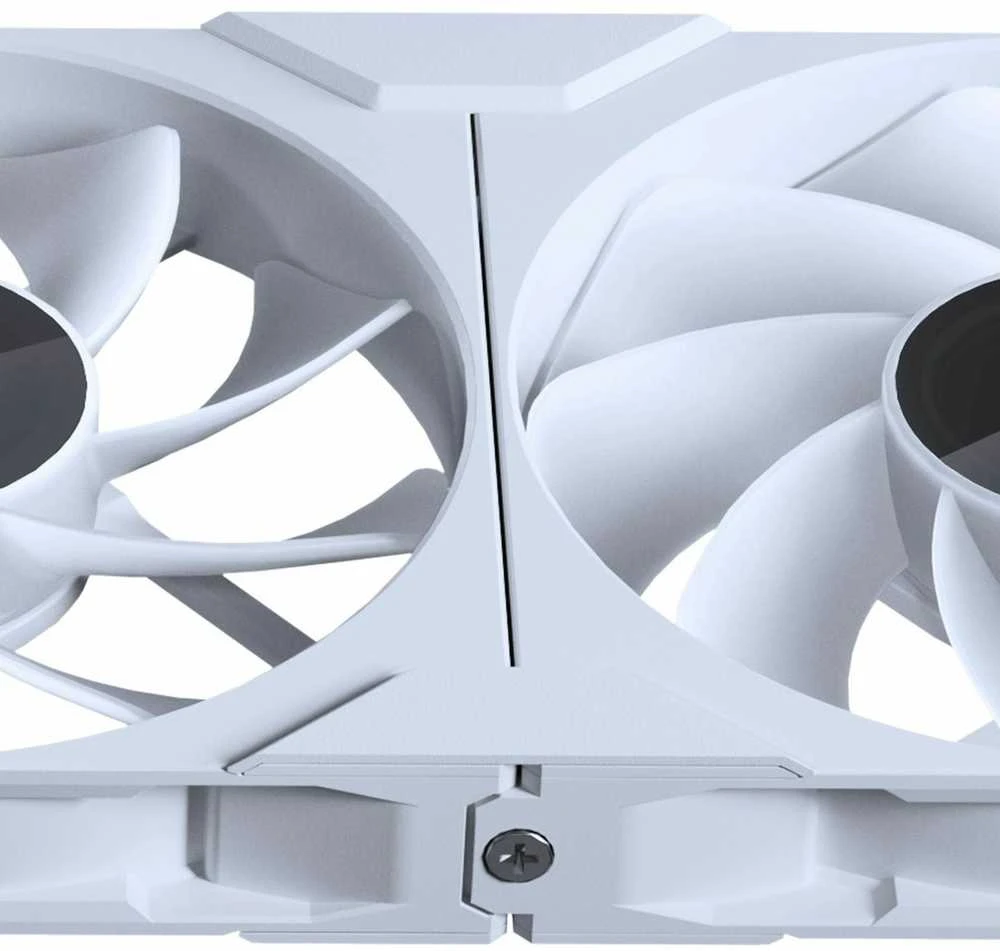 PHANTEKS M25 Gen2 PWM D-RGB korpuso ventiliatorius 3er-Pack – Reverse Blade, 140mm, baltos spalvos
