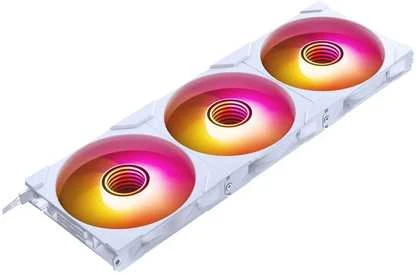 PHANTEKS M25 Gen2 PWM D-RGB korpuso ventiliatorius – Reverse Blade, 140mm, baltos spalvos