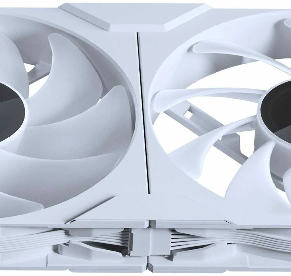 PHANTEKS M25 Gen2 PWM D-RGB korpuso ventiliatorius – 140mm, baltos spalvos