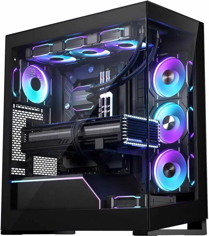 Kompiuterio Korpusas - Phanteks NV5 MK2 Vidutinio Aukščio Juodas