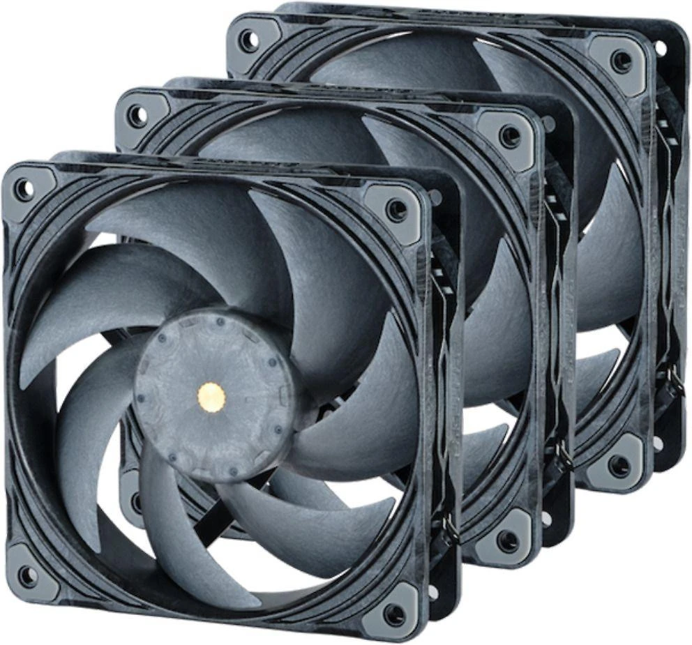 PHANTEKS T30 PWM 120mm Fan, Triple-Pack – juodas