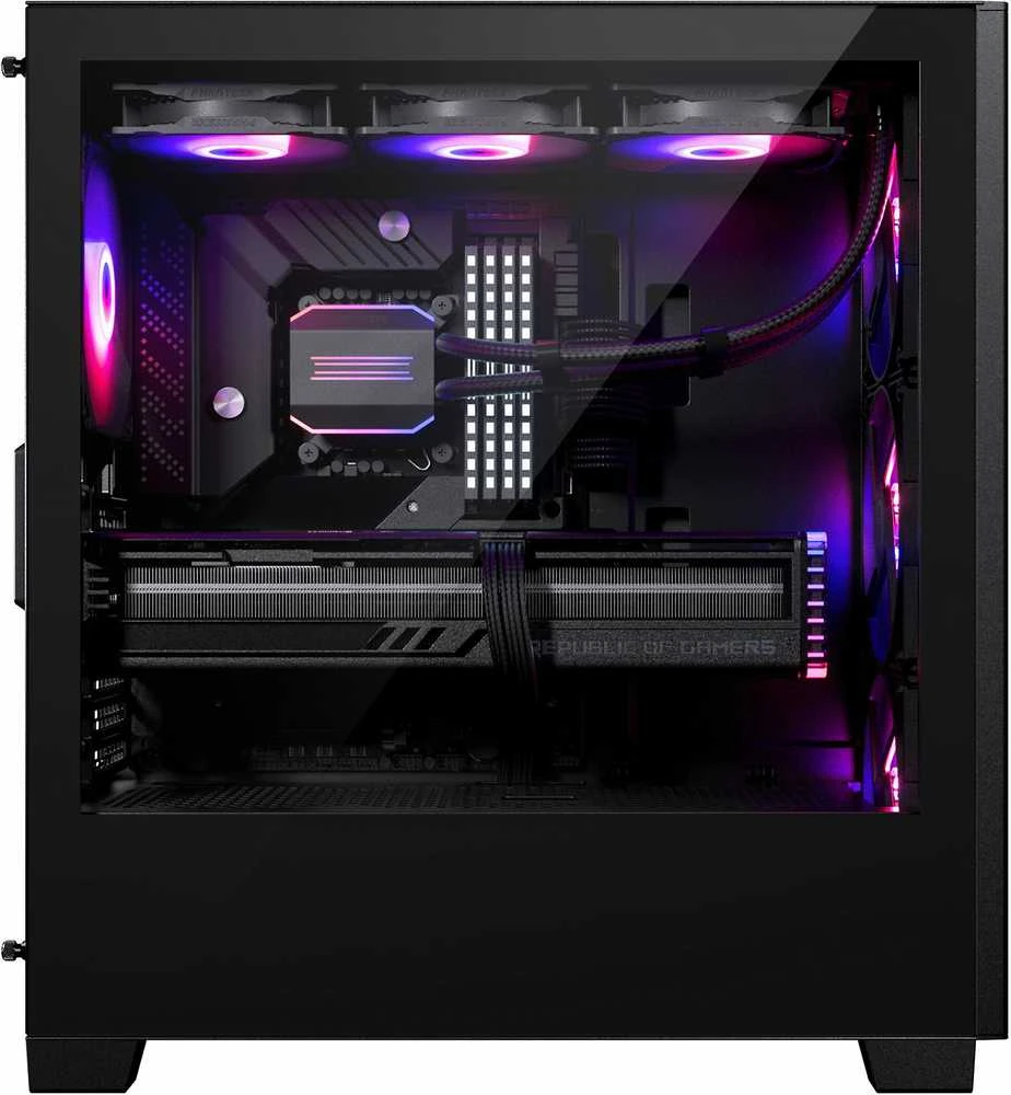 Phanteks XT Pro Ultra grūdinto stiklo langai, D-RGB - juoda