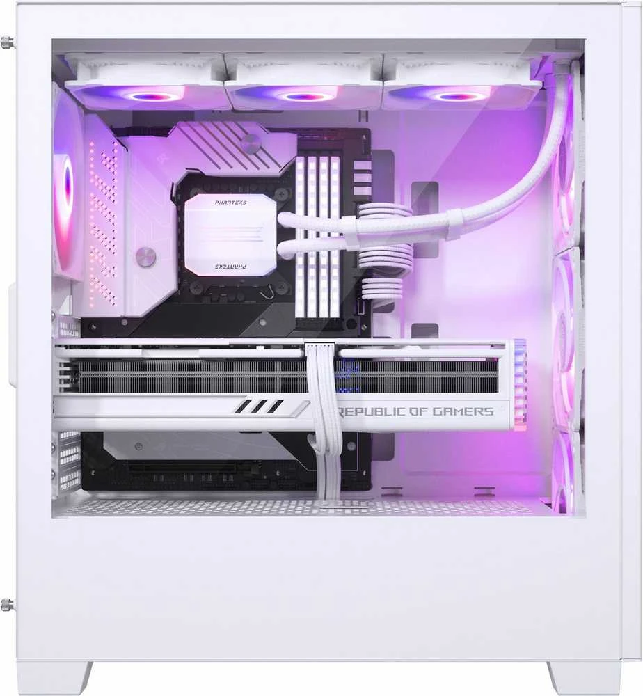 Phanteks XT Pro Ultra grūdinto stiklo langai, D-RGB - balta