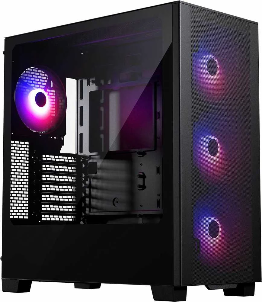 Phanteks XT Pro Ultra grūdinto stiklo langai, D-RGB - juoda