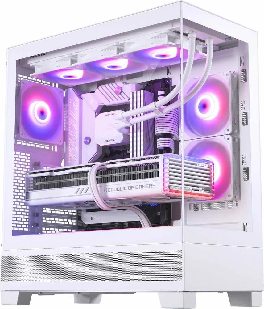 Phanteks XT View grūdinto stiklo langai, D-RGB - balta