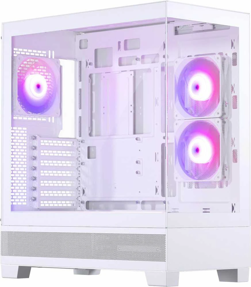 Phanteks XT View grūdinto stiklo langai, D-RGB - balta