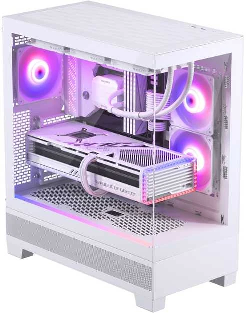 Phanteks XT View grūdinto stiklo langai, D-RGB - balta