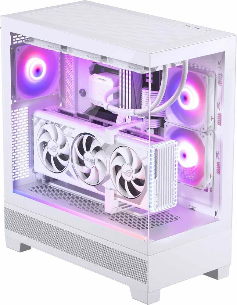 Phanteks XT View grūdinto stiklo langai, D-RGB - balta