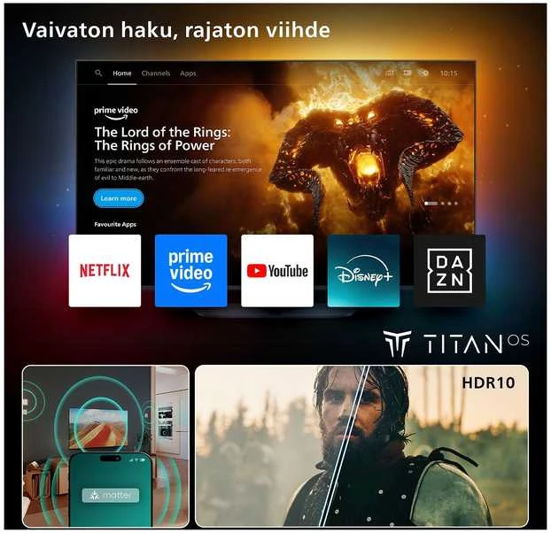 Televizorius Philips LED Full HD 32PFS6000/12, 32", Wi-Fi, Smart TV
