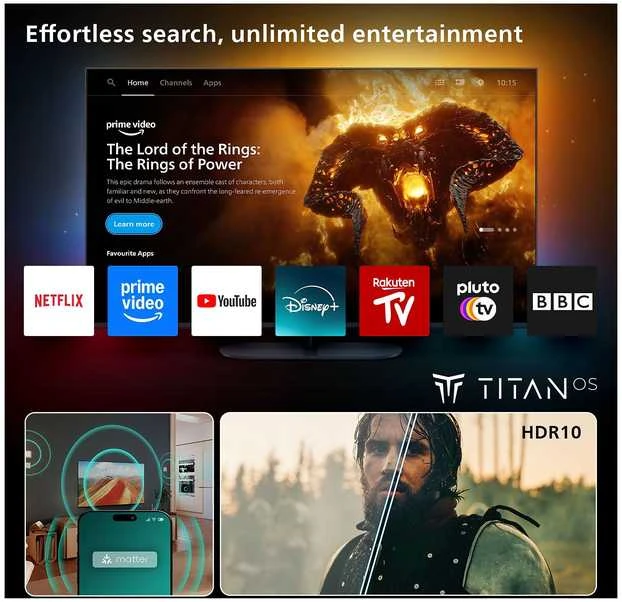 Televizorius Philips LED Full HD 40PFS6000/12, 40", Wi-Fi, Smart TV