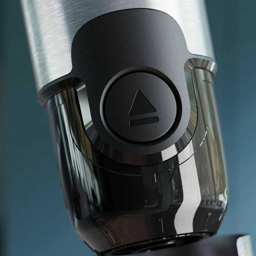 Philips 5000 trintuvo valdymo bei priedų atjungimo mygtukas