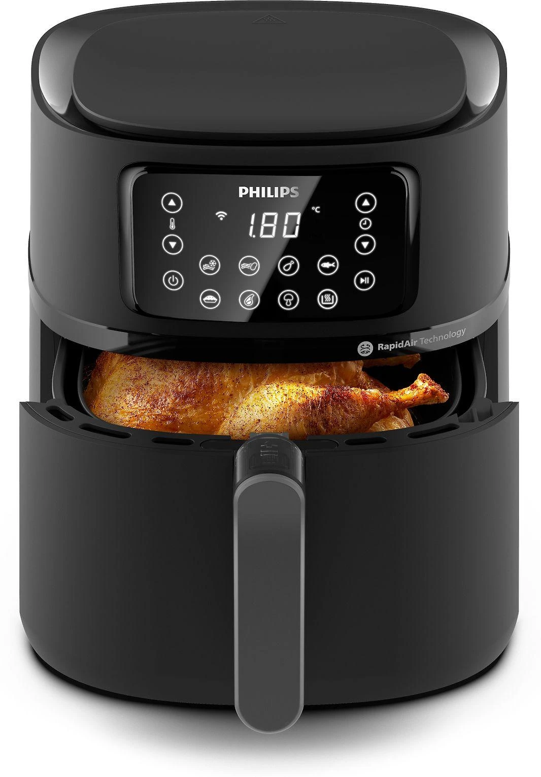 Gruzdintuvė Philips 5000 serija HD9285/93, Juodos spalvos