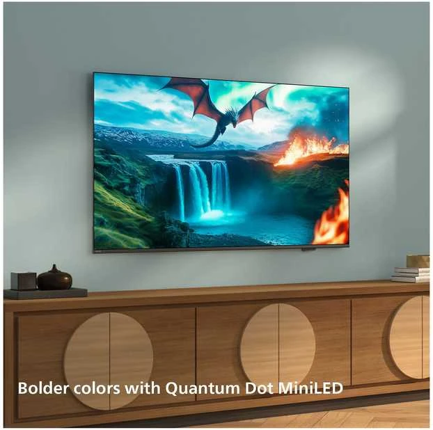 Televizorius Philips 65 MLED810 – 4K QD Mini-LED TV
