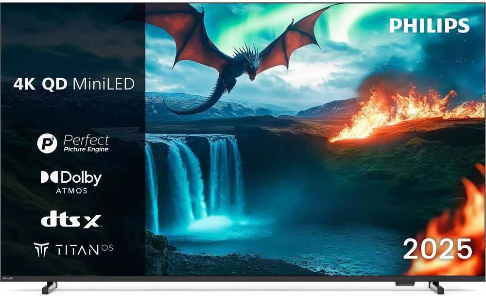 Televizorius Philips 65 MLED810 – 4K QD Mini-LED TV