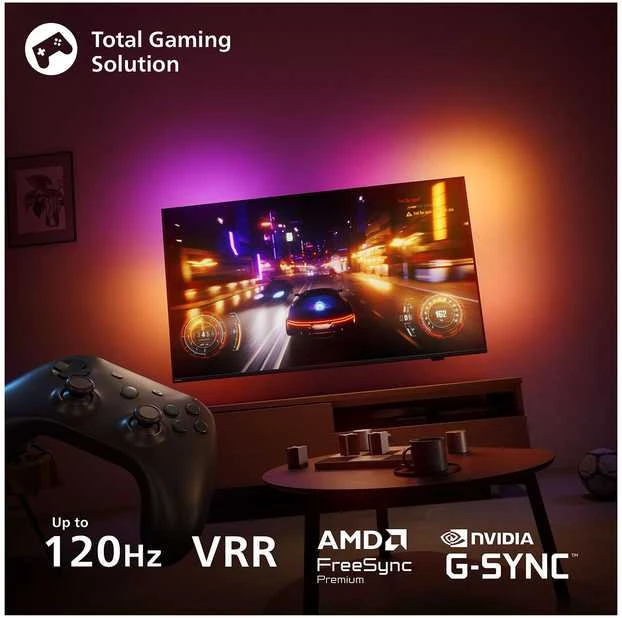 Philips 65OLED76012 165,1 cm (65") 4K „Ultra HD“ išmanusis televizorius su „Wi-Fi“ juodas