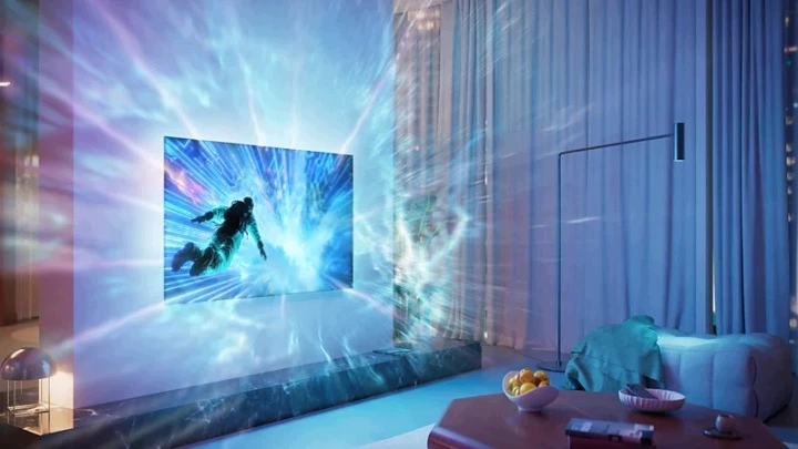 Philips 65" PQS9001 4K QLED „Ambilight“ televizorius