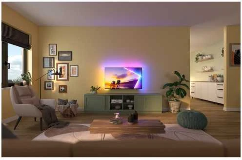„Philips 85 PUS8500“ – 4K QLED „Ambilight“ televizorius