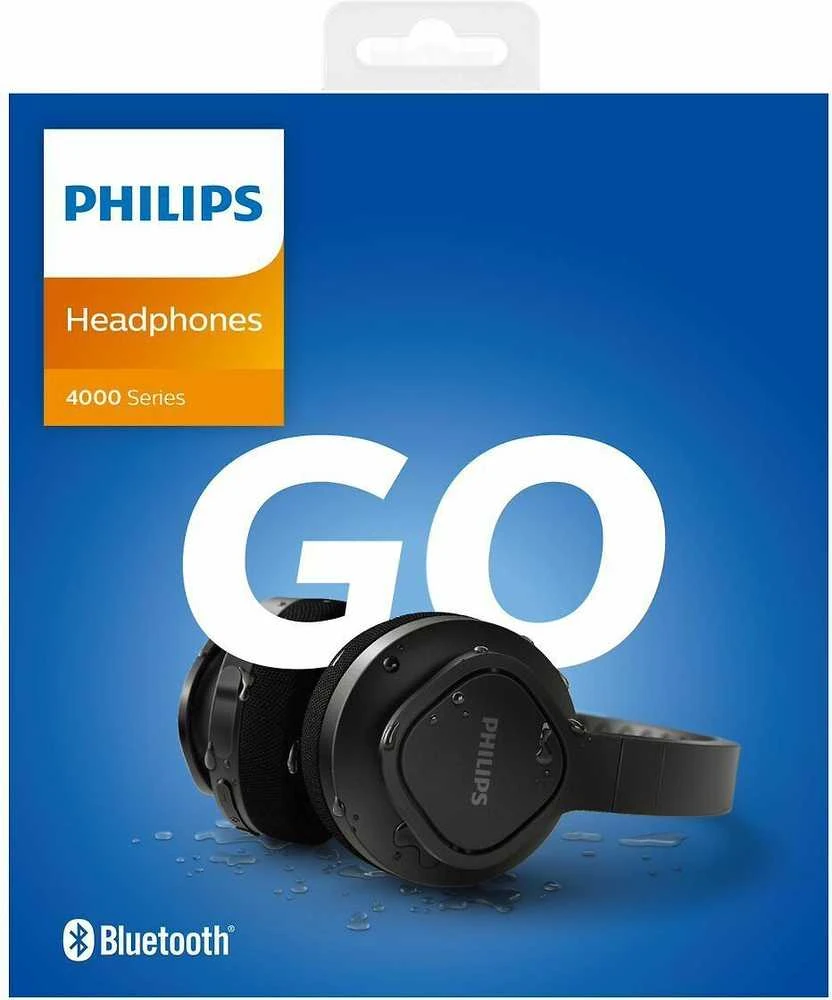 Belaidės ausinės Philips TAA4216BK, Juodos