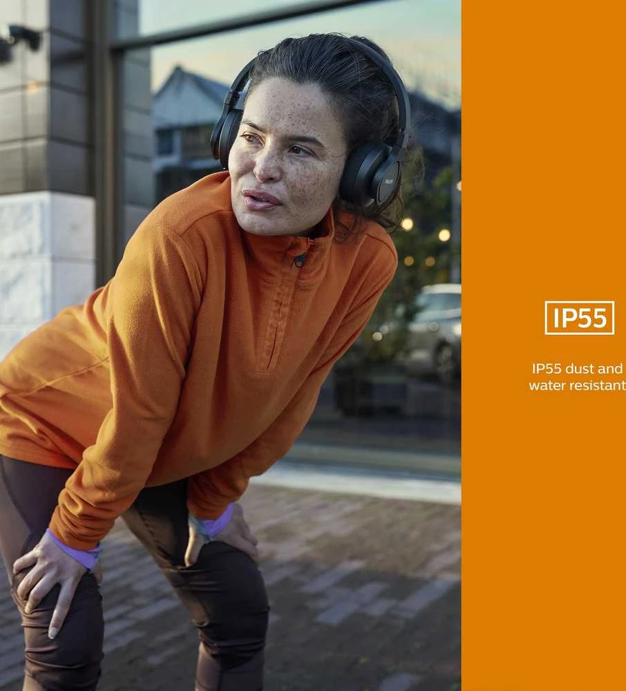 Belaidės ausinės Philips TAA4216BK, Juodos