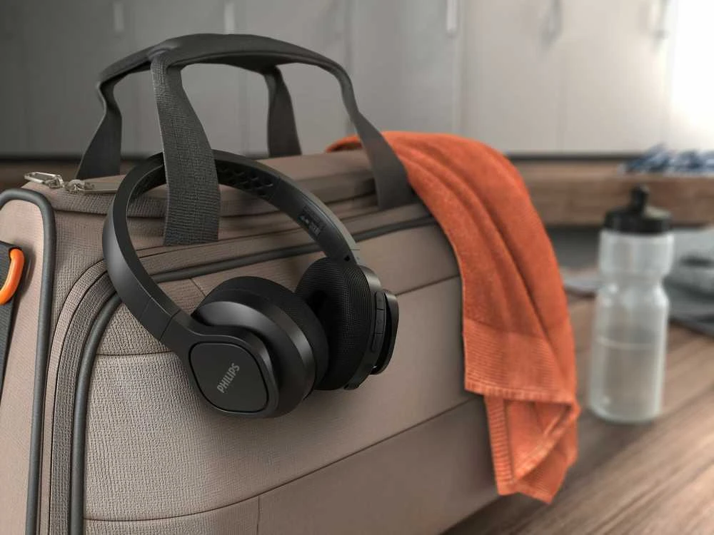 Belaidės ausinės Philips TAA4216BK, Juodos