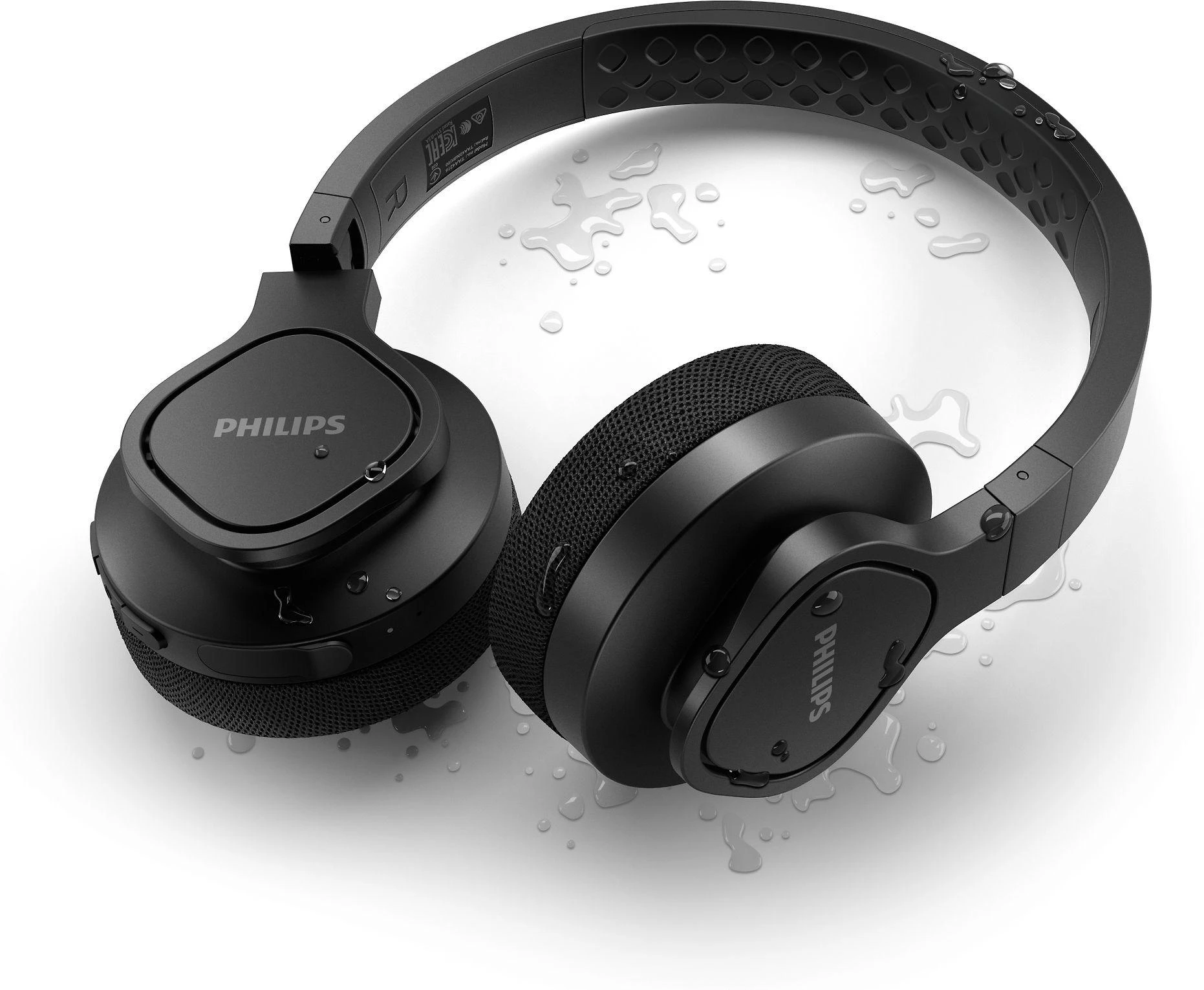 Belaidės ausinės Philips TAA4216BK, Juodos