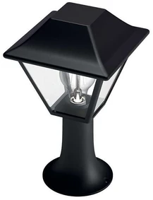 „Philips Alpenglow“ lauko apšvietimo stulpas, 1xE27, maks. 60W, IP44, 302x174mm, juodas
