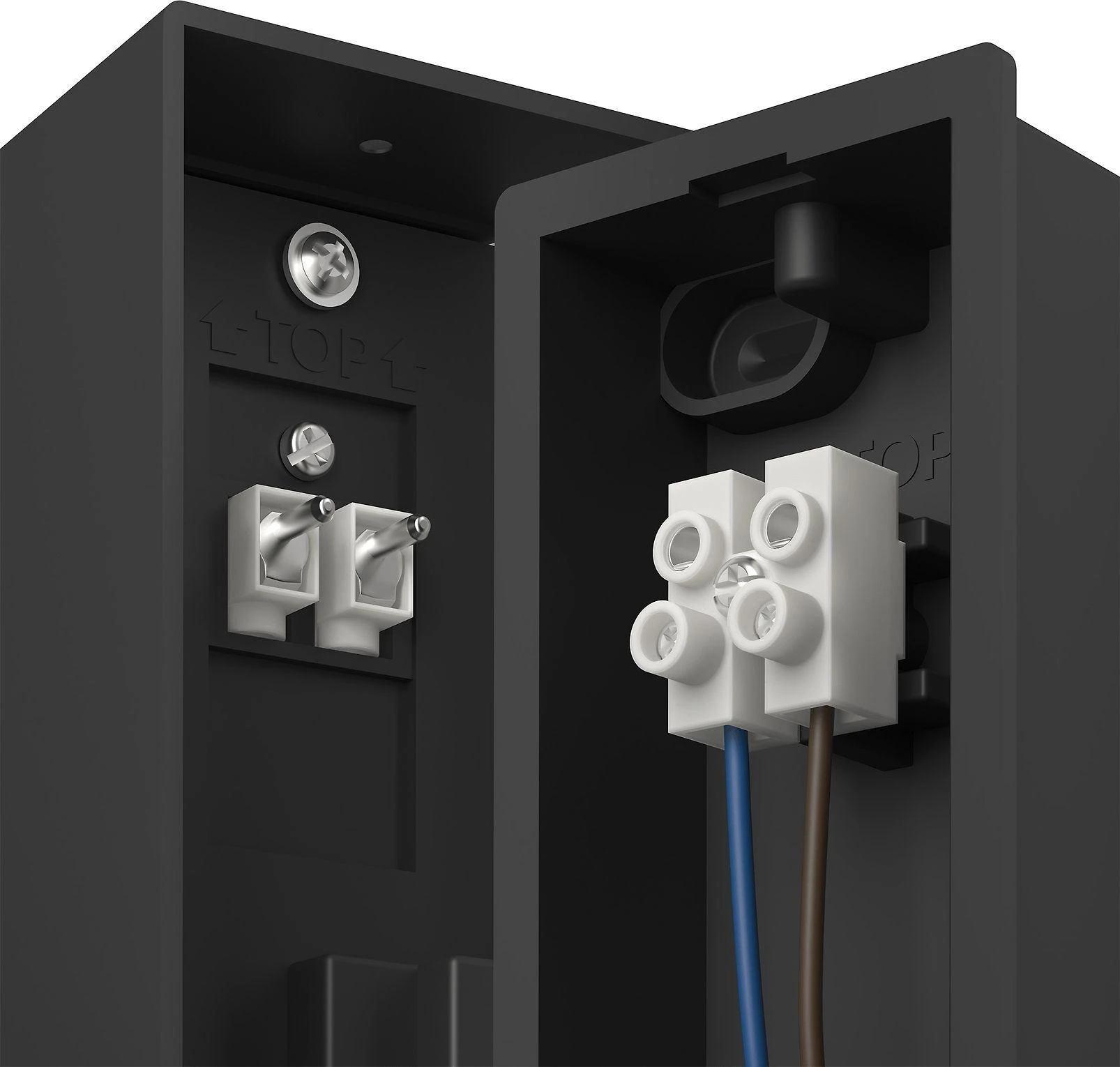 Sieninis šviestuvas Philips Hue AppearWACA EU sieninis žibintas inox 2x8