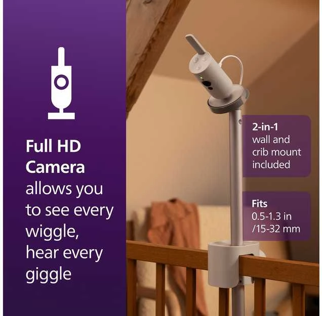 Philips AVENT SCD971/26 Mobili auklė VIDEO