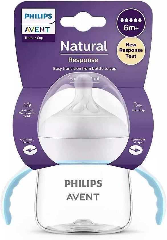 „Philips Avent“ – treniruoklio puodelis, natūralus atsakas, 6 mėn.+