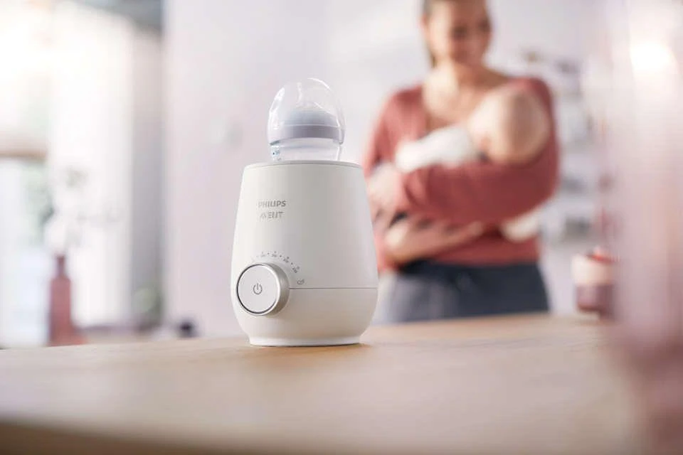 Philips Avent Premium Greitai veikiantis buteliukų šildytuvas SCF358/00