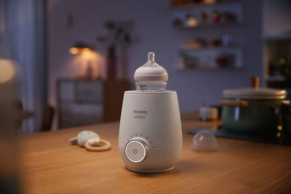Philips Avent Premium Greitai veikiantis buteliukų šildytuvas SCF358/00