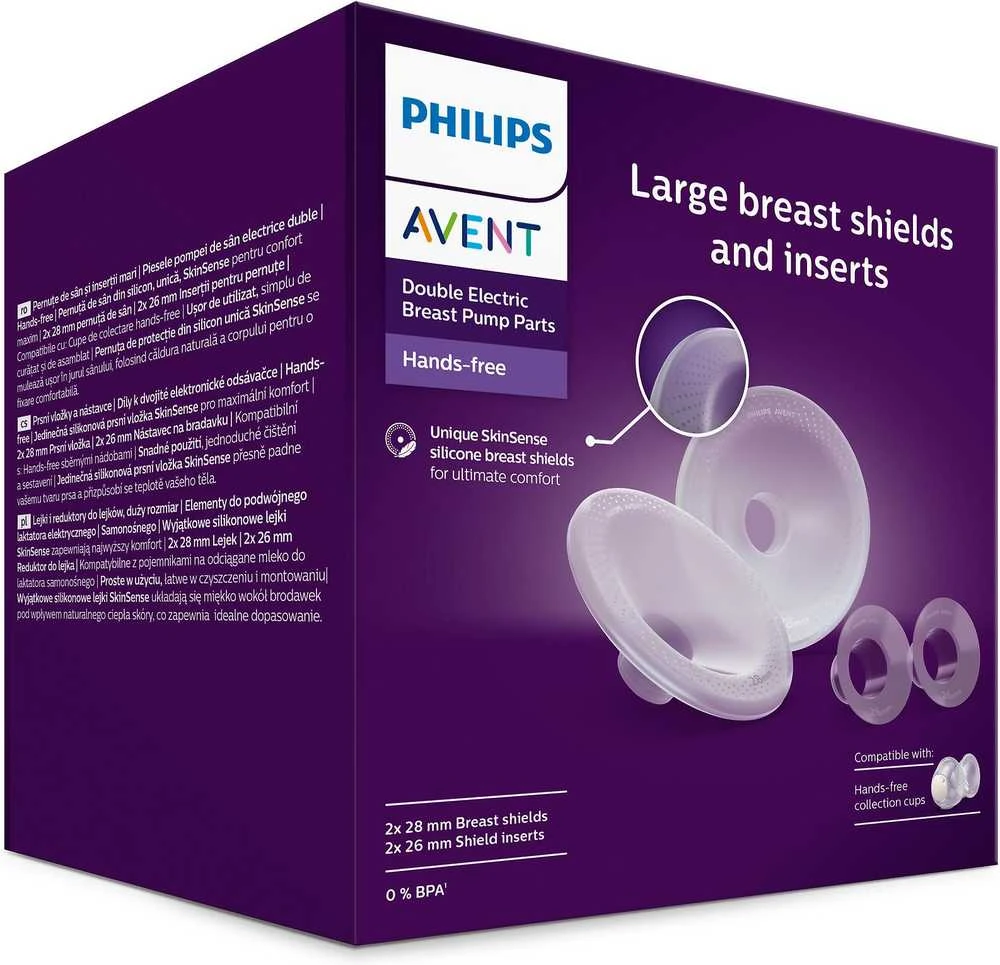 Philips Avent SCF552/11 Hands-free rintakumit + rintakumien sisäkkeet suurille rinnoille