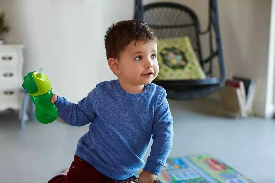 „Philips Avent“ – šiaudelių puodeliai, lankstus šiaudelių puodelis, 300 ml / 10 uncijų, 12 mėn.+, 1 pakuotė