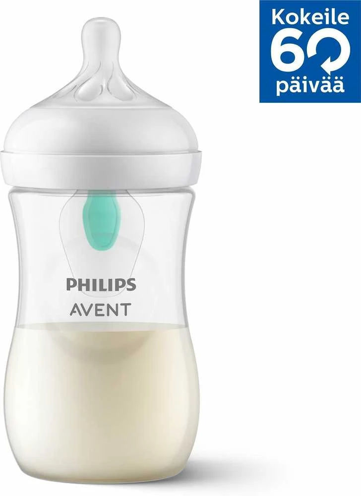 Philips Avent Natural Response buteliukas su AirFree vožtuvu nuo 1 mėnesio 260ml