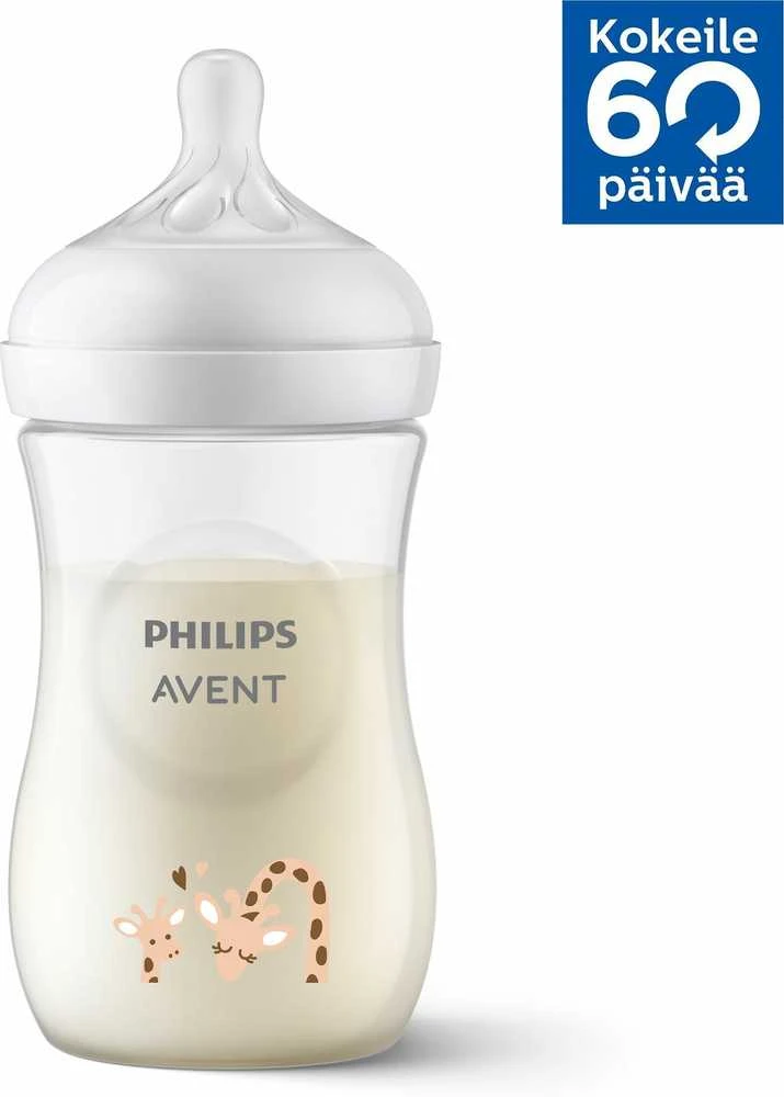„Philips Avent“ – kūdikio buteliukas, 1 buteliukas, 260 ml, vidutinio srauto čiulptukas, 3–6 mėn.