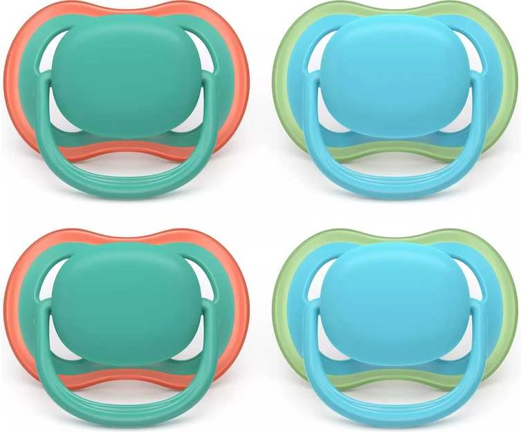 Philips Avent Ultra Air tutti, 6–18 kk, 4 kpl, sininen/turkoosi