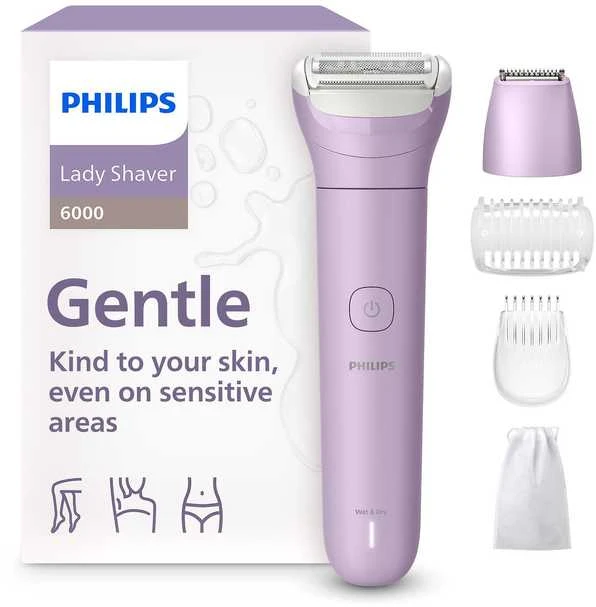„Philips“ – moteriškas skustuvas 6000 serija