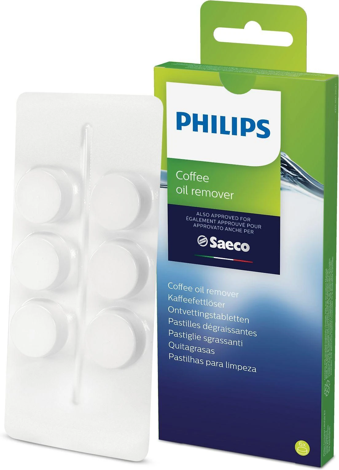 Kavos aliejaus šalinimo tabletės Philips CA6704/10